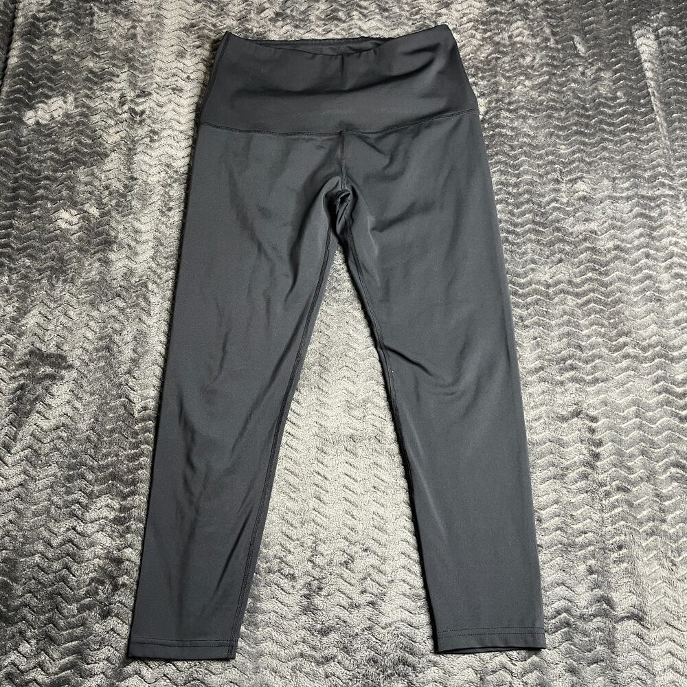 Swissbrand Leggings Womens Black Activewear Skinny Leg Stretch Pull On Size L